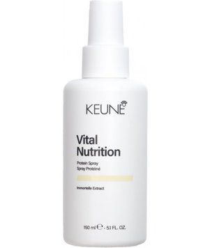 Незмивний протеїновий спрей для живлення сухого волосся Keune Vital Nutrition Protein Spray 150 мл &mdash; миттєве зволоження, захист та відновлення 1282184 фото