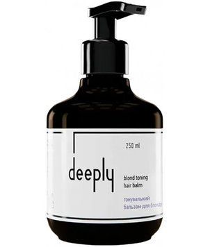 Тонирующий бальзам для блондинок Deeply Blond Toning Hair Balm 250 мл 1281803 фото