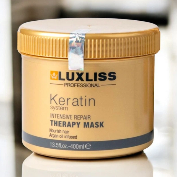 Маска з кератином LuxLiss Keratin System Intensive Repair Therapy Mask 400 мл 1224316 фото