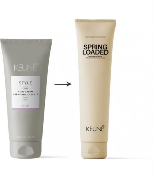 Гель-активатор для кудрявых волос Keune Style Spring Loaded 150 мл 1266253 фото