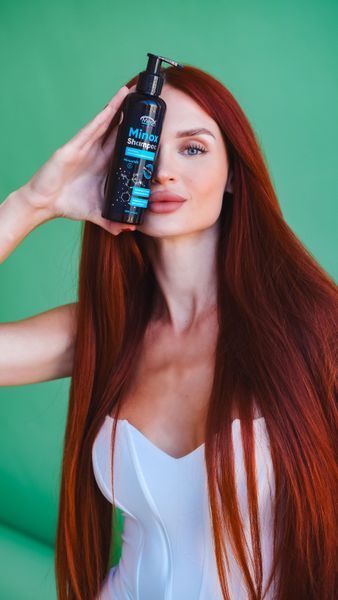 Шампунь зміцнювальний для зміцнення та догляду за волоссям Minox Shampoo 200 мл Minox Shampoo фото