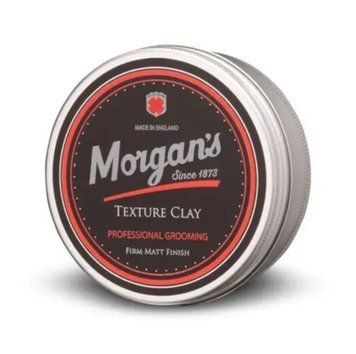 Текстурная глина для стилизации волос Morgan's Texture Clay 75 мл &mdash; сильная фиксация и матовый эффект для укладки. 5012521542674 фото