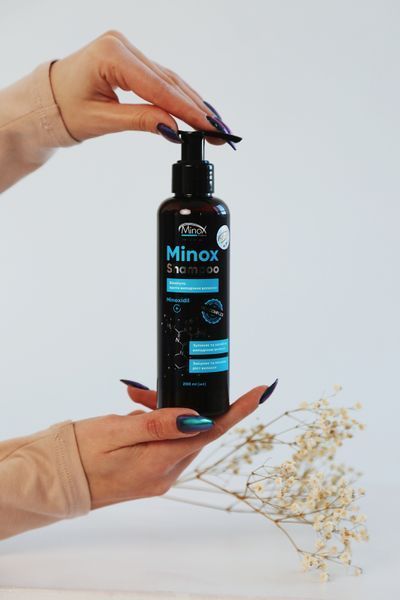 Шампунь зміцнювальний для зміцнення та догляду за волоссям Minox Shampoo 200 мл Minox Shampoo фото