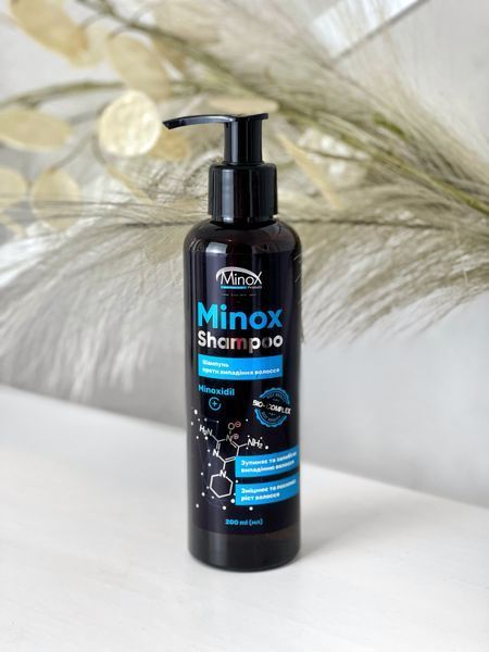 Шампунь зміцнювальний для зміцнення та догляду за волоссям Minox Shampoo 200 мл Minox Shampoo фото