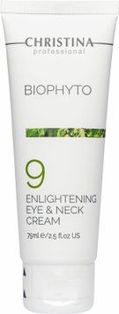 Крем для шкіри навколо очей та шиї (шаг 9) Christina Крістіна Bio Phyto Enlightening Eye and Neck Cream, 75 мл CHR589 фото
