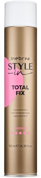 Лак для волос экстрасильной фиксации Inebrya Total Fix Extra Strong Hair Spray 500 мл 1254511 фото