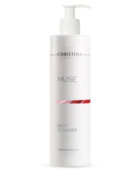 Очищувальне молочко Крістіна Christina Muse Milky Cleanser 300 мл &mdash; м'яке демакіяжне очищення, зволоження та заспокоєння шкіри CHR954 фото