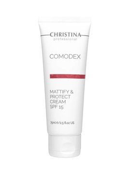 Матувальний захисний крем SPF 15 Кристина Christina Comodex Mattify & Protect Cream 75 мл &mdash; контроль блиску, УФ-захист та профілактика запалень CHR634 фото