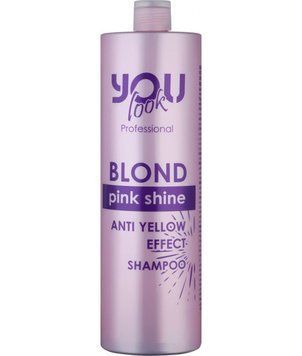 Шампунь для нейтралізації жовтизни You Look Blond Pink Shine Anti-Yellow Shampoo 1000 мл 1263011 фото