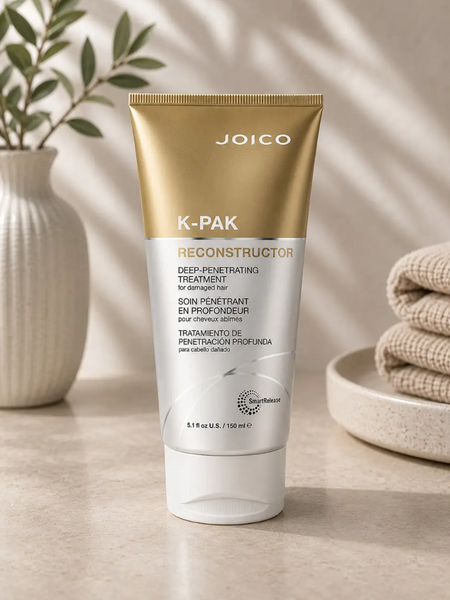 Шаг 3 Восстанавливающая маска глубокого действия Joico K-Pak Reconstructor 150 мл для сухих и поврежденных волос: особенности 1241055 фото