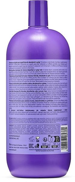 Шампунь против желтизны для светлых, осветленных и седых волос Inebrya Blondesse No-Yellow Shampoo 300 мл 1254439 фото