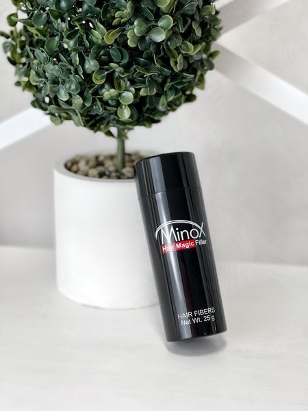 Пудра для маскировки волос/бороды Minox Hair Magic Каштановый Minox Hair Magic Каштановий фото