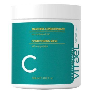 Кондиционер для ежедневного использования Vitael Daily Use Conditioning Mask 1000 мл &mdash; мягкое кондиционирование, увлажнение и придание тонуса для всех типов волос VTL0005 фото