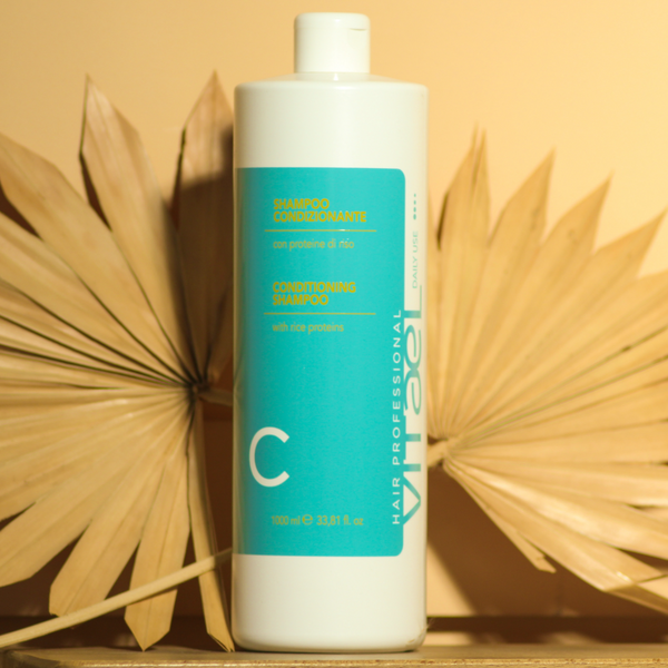 Шампунь для щоденного догляду за волоссям Vitael Daily Use Conditioning Shampoo, для всіх типів волосся, 1000 мл VTL0006 фото