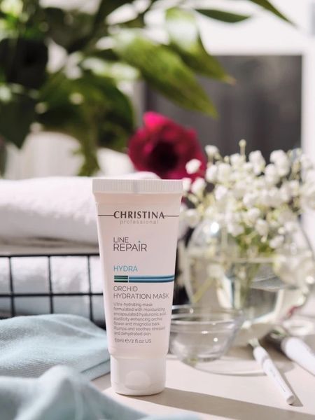 Ультразволожувальна маска з екстрактом орхідеї Christina Крістіна Line Repair Hydra Orchid Hydration Mask, 60 мл CHR923 фото