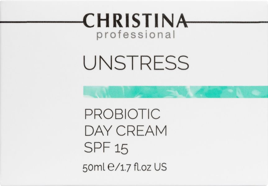 Дневной крем с пробиотическим действием SPF 15 Christina Кристина Unstress ProBiotic Day Cream SPF 15, 50 мл CHR637 фото
