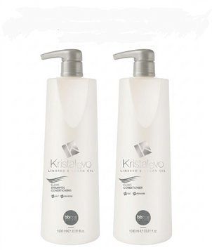 Набор Шампунь и кондиционер BBcos Kristal Evo Elixir Shampoo Conditioner 1000 мл для ежедневного ухода Ббкос Кристал Эво Эликсир 1262353 / 1262351 фото