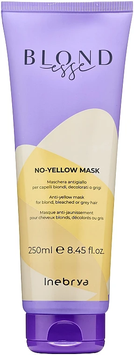 Маска против желтизны для светлых, осветленных и седых волос Inebrya Blondesse No-Yellow Mask 250 мл 1254434 фото