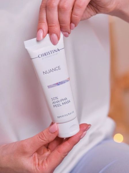 Пилинг-маска с 10% AHA-PHA Nuance 10% AHA+PHA Peel Mask 75 мл CHR883 фото