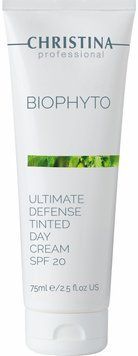 Дневной крем &laquo;Абсолютная защита&raquo; SPF 20 с тональным эффектом Christina Bio Phyto Ultimate Defense Tinted Day Cream SPF 20 Кристина, 75 мл CHR587 фото