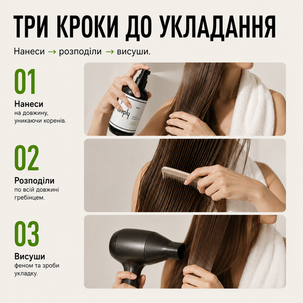 Спрей-защита для волос Deeply Protecting Hair Spray 10 in 1 200 мл 1281802 фото