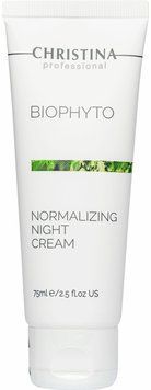 Нормализующий ночной крем Christina Bio Phyto Normalizing Night Cream Кристина, 75 мл CHR581 фото