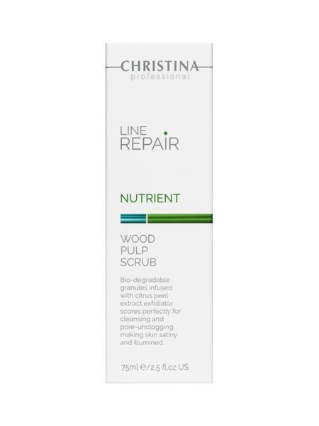Скраб с древесной целлюлозой Christina Кристина Line Repair Nutrient Wood Pulp Scrub, 75 мл CHR864 фото