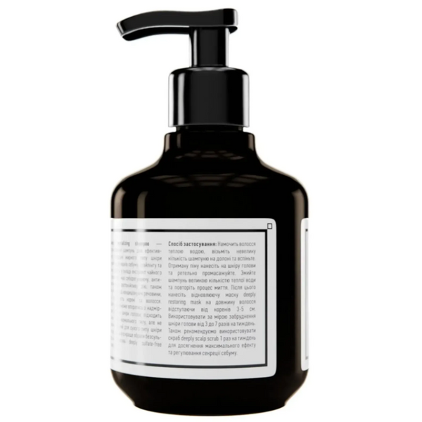 Шампунь для жирного типа кожи головы Deeply Normalizing Shampoo 250 мл Дипли Нормализующий  1269739 фото