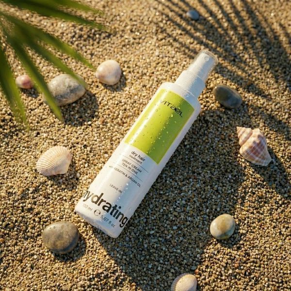 Крем-спрей 10 в 1 для сухого волосся Vitael Dry Hair Spray Cream Ten-In-One 150 мл Вітаель мультифункціональний догляд, термозахист та глибоке зволоження пасен VTL0014 фото