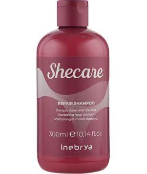 Восстанавливающий шампунь Inebrya Shecare Repair Shampoo 300 мл &mdash; интенсивная реструктуризация, восстановление и укрепление поврежденных волос 1254502 фото