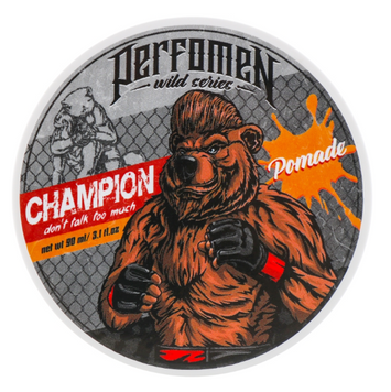 Помада для волосся TM PerfomeN Pomade Champion 90 мл чоловіча для укладання сильна фіксація класичний блиск водна основа Перфомен 4820216920192 фото