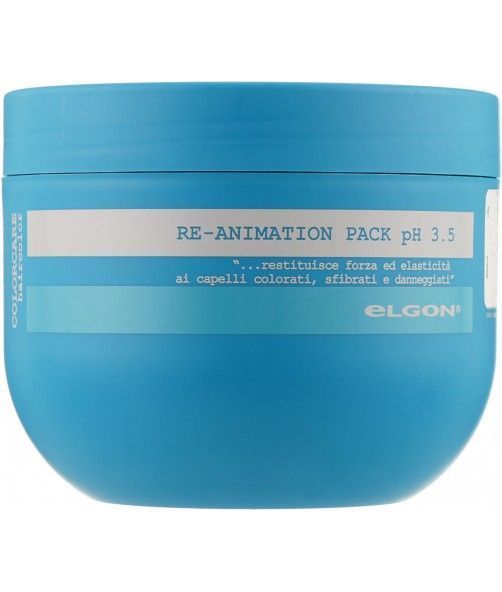 Восстанавливающая маска Elgon Colorcare Re-Animation Pack 500 мл для поврежденных волос 1263418 фото