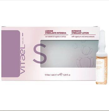 Ампули інтенсивний активатор росту для волосся Vitael Hair Loss Intensive Stimulant Lotion 7х10 мл &mdash; шокова терапія, експрес-зупинка випадіння та стимуляція нових пасен VTL0015 фото