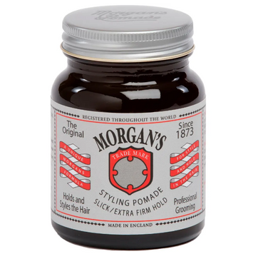 Помада для укладки Morgan's Pomade Slick Extra Firm Hold 50 г экстрасильная фиксация с блеском 5012521541301 фото