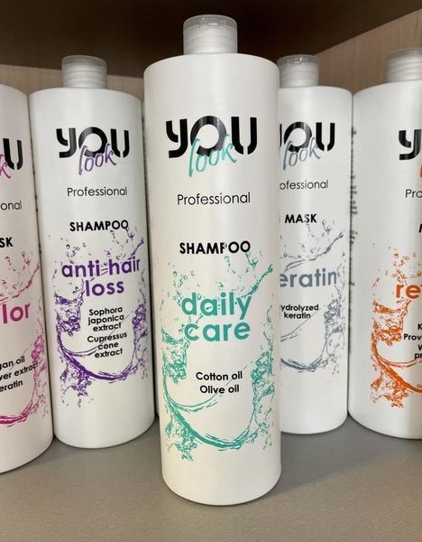 Шампунь You Look Daily Care 250 мл для щоденного застосування для всіх типів волосся Ю Лук Дейлі Кейр 1249235 фото