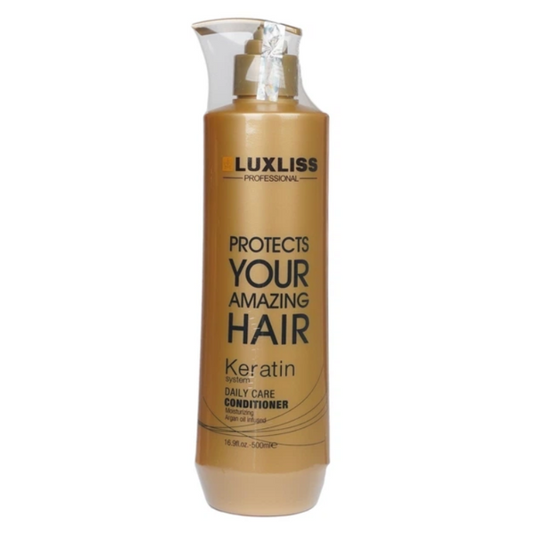 Кондиционер с кератином LuxLiss Keratin Smoothing Daliy Conditioner 500 мл ЛюксЛисс 1229459 фото