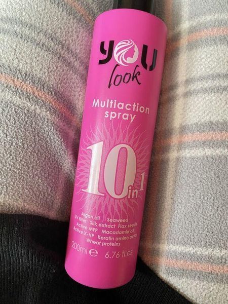 Мультиспрей миттєвої дії 10 в 1 для волосся You Look Professional 10 in 1 Multiaction Spray 200 мл рожевий Ю Лук 1249253 фото