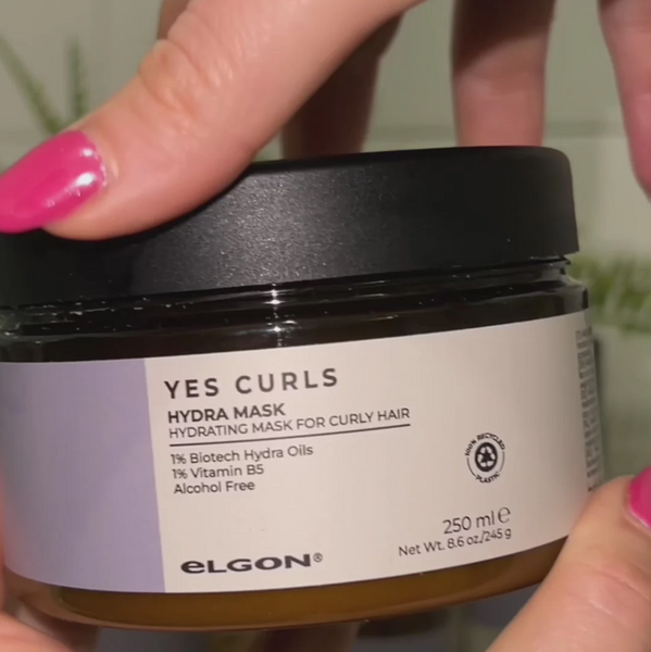 Маска Elgon Yes Curls Hydra Mask 250 мл для увлажнения вьющихся волос: глубокое питание и идеальная укладка локонов 1263414 фото