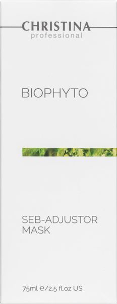 Себорегулювальна маска Christina Bio Phyto Seb-Adjustor Mask Крістіна, 75 мл CHR571 фото