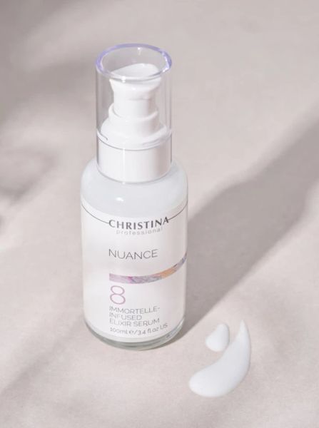 Сироватка-еліксир з екстрактом безсмертника (крок 8) Крістіна Christina Nuance Immortelle-Infused Elixir Serum 100 мл &mdash; інтенсивне відновлення, омолодження та антиоксидантний захист CHR847 фото