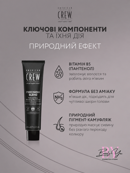 Камуфляж седины для мужчин American Crew Precision Blend 7-8 3&times;40 мл 738678248362 фото