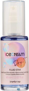 Жидкие кристаллы &laquo;Манго-флюид&raquo; Inebrya Ice Cream Dry-T Fluid Star &mdash; восстанавливающие жидкие кристаллы 60 мл 1254369 фото