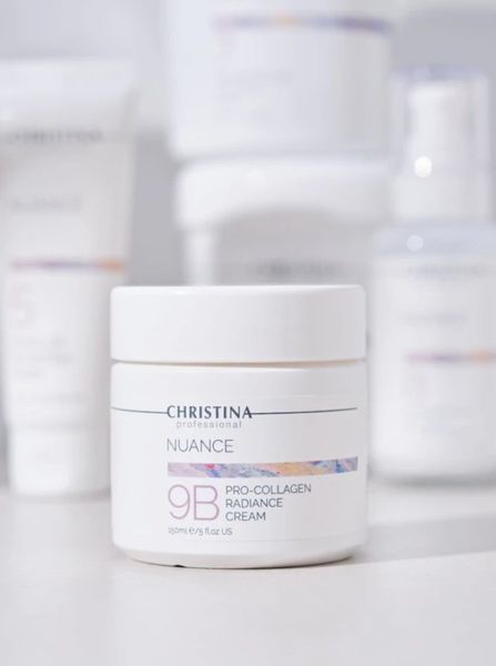 Крем с коллагеном &laquo;Сияние&raquo; (шаг 9B) Кристина Christina Nuance Pro-Collagen Radiance Cream 150 мл &mdash; активное восстановление, упругость и естественное сияние CHR855 фото