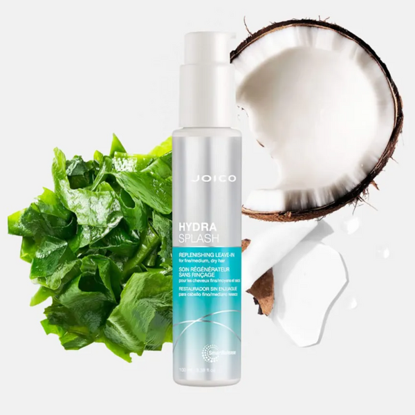 Молочко для тонких волос Joico HydraSplash Replenishing Leave-in 100 мл для интенсивного увлажнения и легкого ухода 1250981 фото