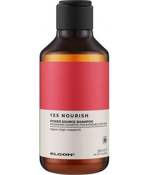 Шампунь Elgon Yes Nourish Power Source Shampoo 250 мл для питания волос: бережное очищение и восстановление жизненной силы сухих прядей 1263411 фото