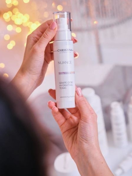 Увлажняющий тоник с экстрактом винограда Кристина Christina Nuance Grape Dew Hydrating Tonic 100 мл для тонизирования и восстановления баланса кожи CHR857 фото