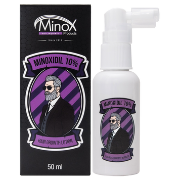 Лосьйон для росту волосся та бороди Minox 10% 50 мл Minox 10% 50 мл фото
