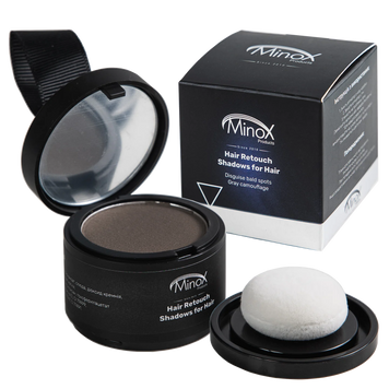 Тени для маскировки волос/бороды Minox Hair Retouch Dark Brown Minox Hair Retouch Dark Brown фото