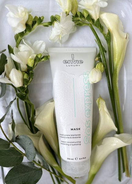 Маска Envie Luxury SOS Express Instant Reconstructing 250 мл для мгновенного восстановления сухих волос аминокислотная Энви 1256189 фото