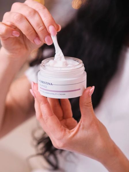 Питательный крем с коллагеном Кристина Christina Nuance Pro Collagen Vitality Cream 50 мл для упругости и омоложения кожи CHR859 фото